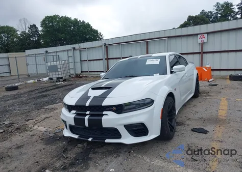 2021 Dodge Charger Scat Pack Widebody Rwd из США, поврежденный, VIN 2C3CDXGJ5MH559056